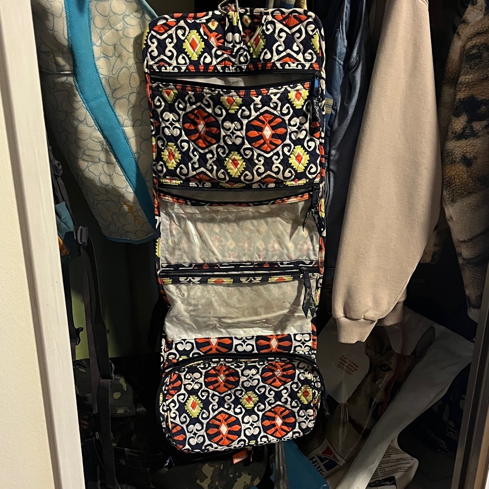 Vera Bradley Multicolor Hanging Cosmetic Organizer